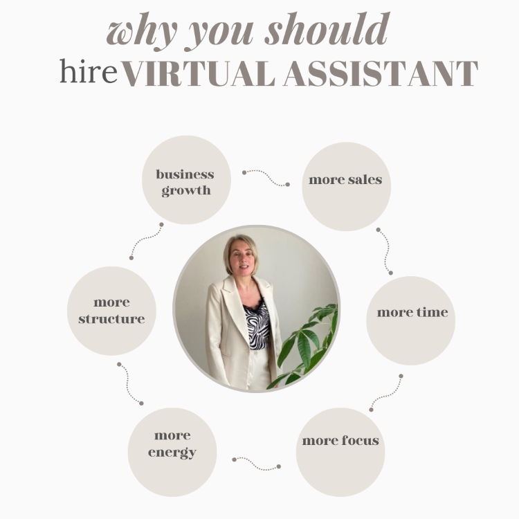 why you should hire virtual assistant business growth more sales more time more focus more energy more structure